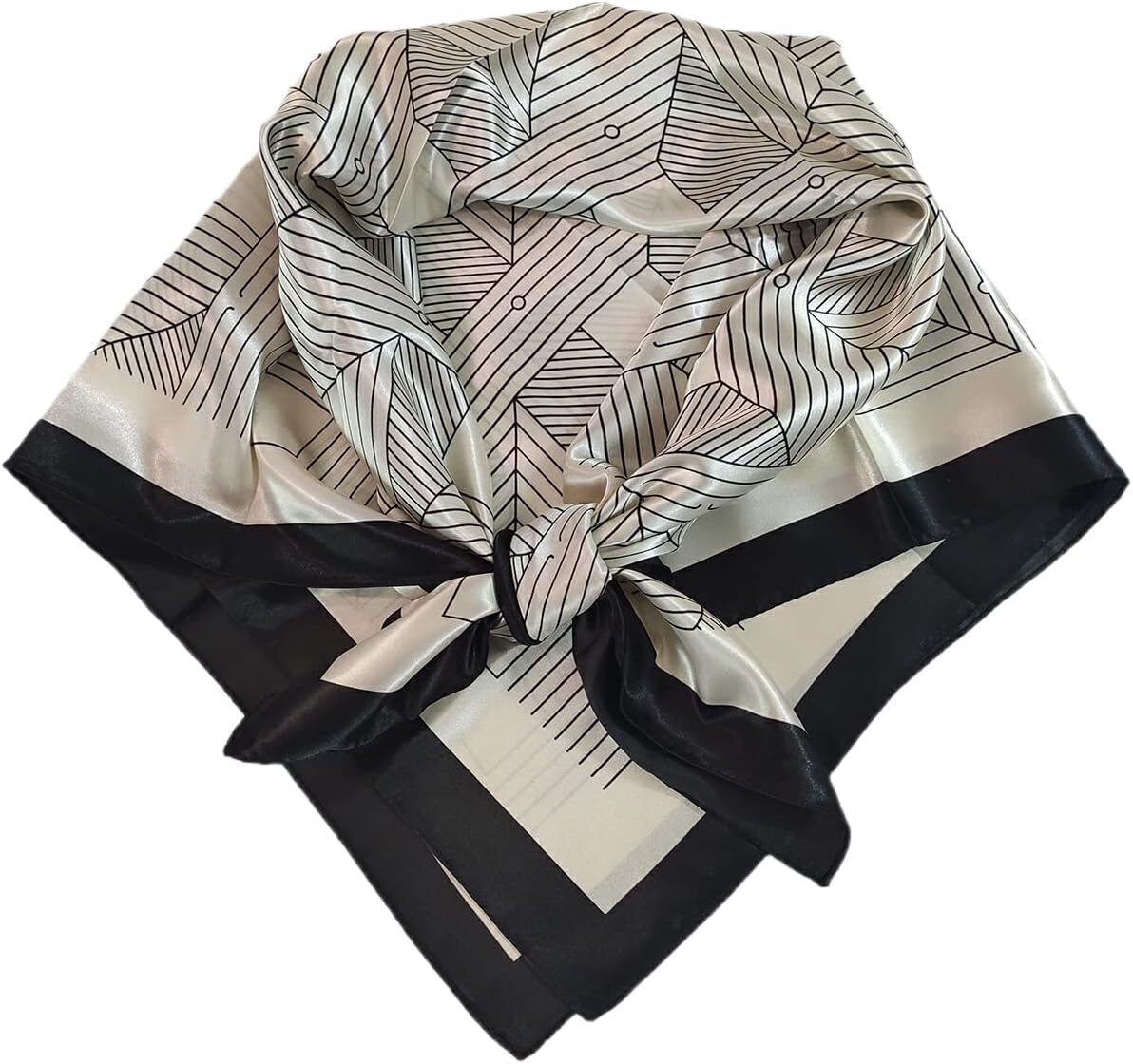 image:imageFAIRYGATE Seide Schal Damen Halstcher Seidentuch Schals Halstuch Seidenschal Scarf Bandana Taschentuch Handgelenk Kopftcher Einheitsgre 7878015