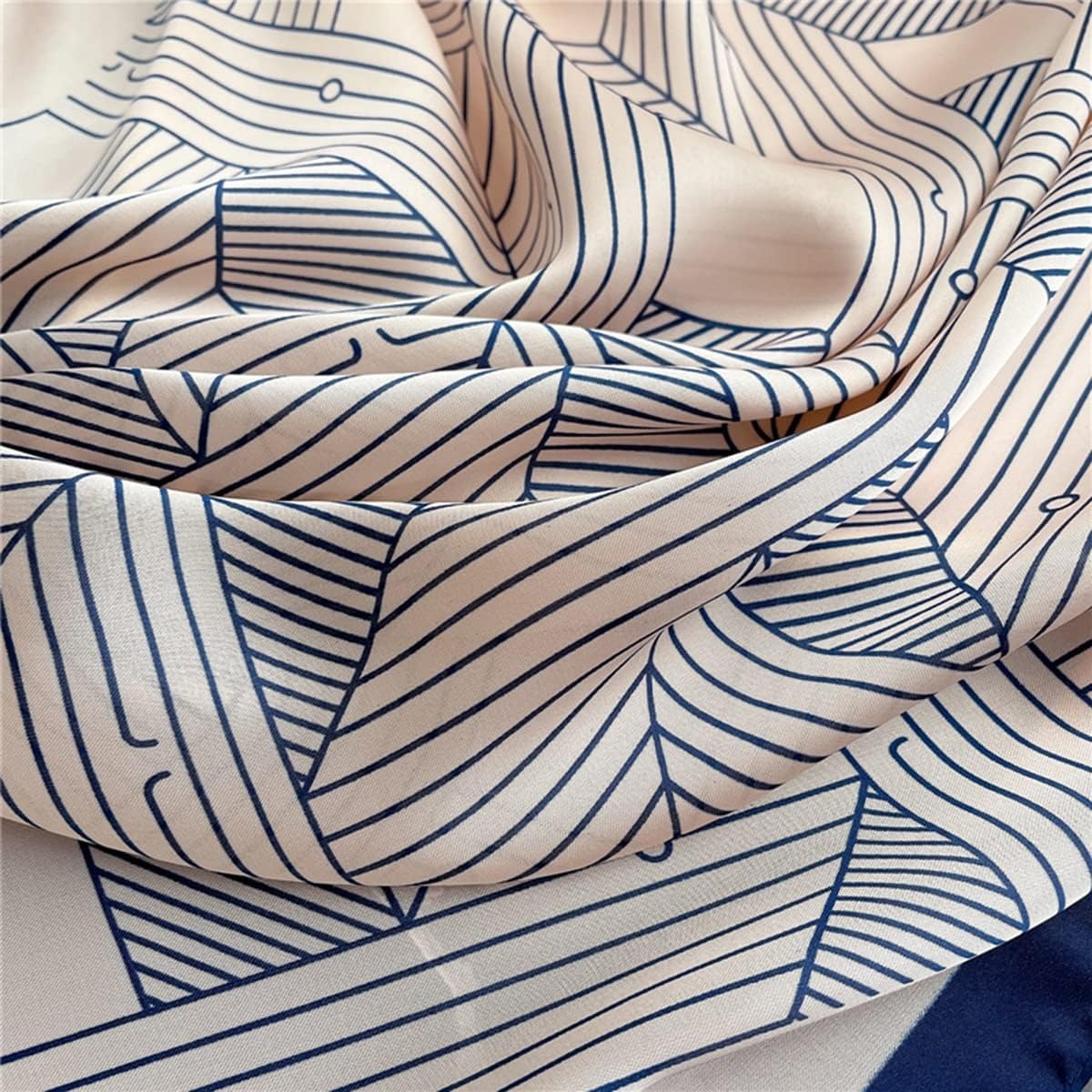 image:imageFAIRYGATE Seide Schal Damen Halstcher Seidentuch Schals Halstuch Seidenschal Scarf Bandana Taschentuch Handgelenk Kopftcher Einheitsgre 78Fdas28009