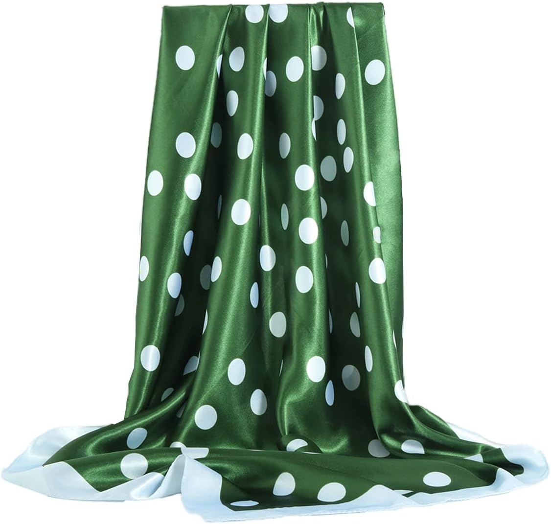 image:imageFAIRYGATE Seide Schal Damen Halstcher Seidentuch Schals Halstuch Seidenschal Scarf Bandana Taschentuch Handgelenk Kopftcher Einheitsgre 78Fdas28015