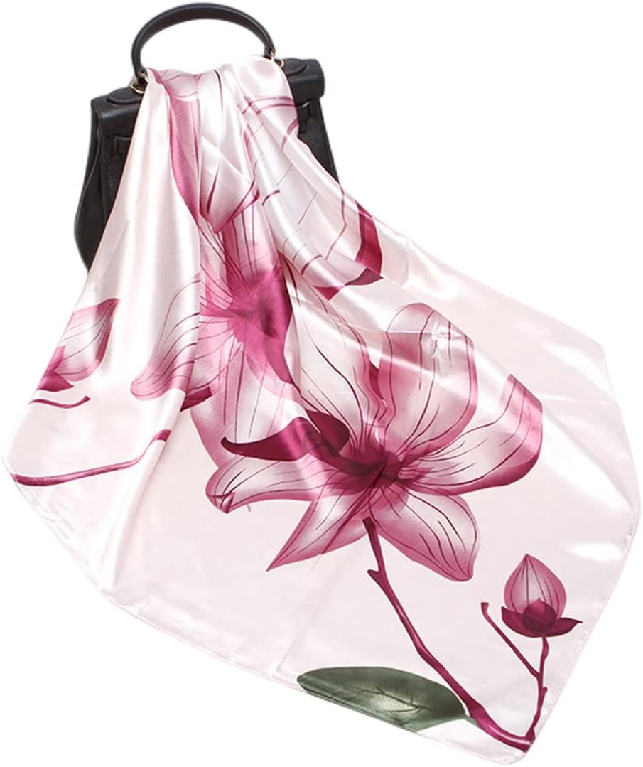 image:imageFAIRYGATE Seide Schal Damen Halstcher Seidentuch Schals Halstuch Seidenschal Scarf Bandana Taschentuch Handgelenk Kopftcher Einheitsgre 78Fdas28018