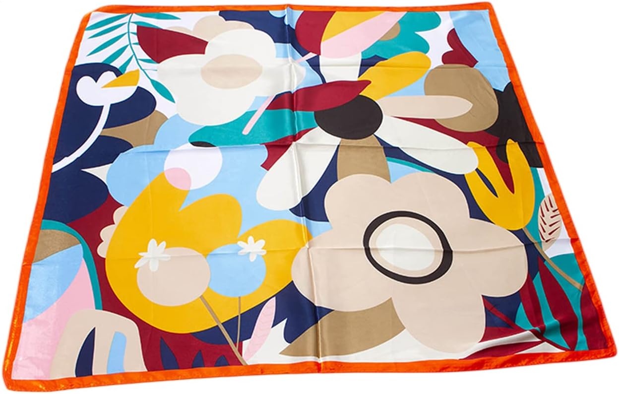 image:imageFAIRYGATE Seide Schal Damen Halstcher Seidentuch Schals Halstuch Seidenschal Scarf Bandana Taschentuch Handgelenk Kopftcher Einheitsgre 78Fdas28025