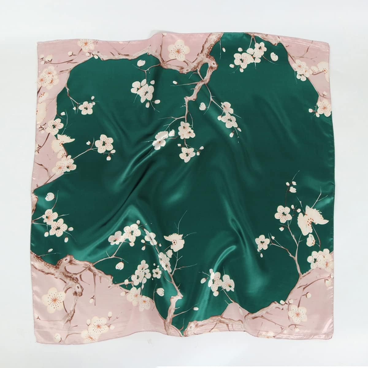 image:imageFAIRYGATE Seide Schal Damen Halstcher Seidentuch Schals Halstuch Seidenschal Scarf Bandana Taschentuch Handgelenk Kopftcher Einheitsgre 78Fdgh91008