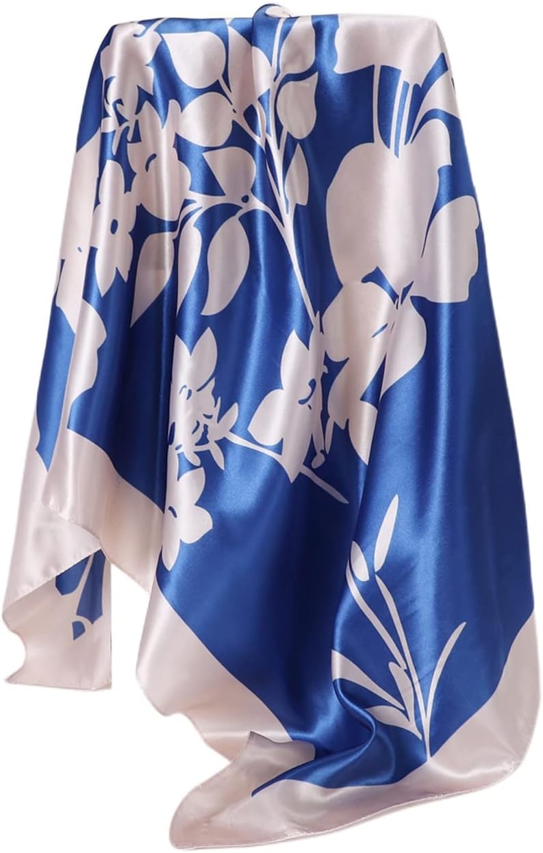 image:imageFAIRYGATE Seide Schal Damen Halstcher Seidentuch Schals Halstuch Seidenschal Scarf Bandana Taschentuch Handgelenk Kopftcher Einheitsgre 78Fdhzl76024