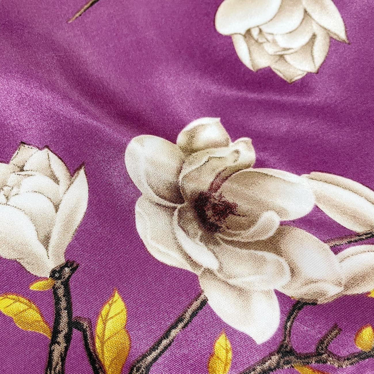 image:imageFAIRYGATE Seide Schal Damen Halstcher Seidentuch Schals Halstuch Seidenschal Scarf Bandana Taschentuch Handgelenk Kopftcher Einheitsgre 78Fdhzl77019