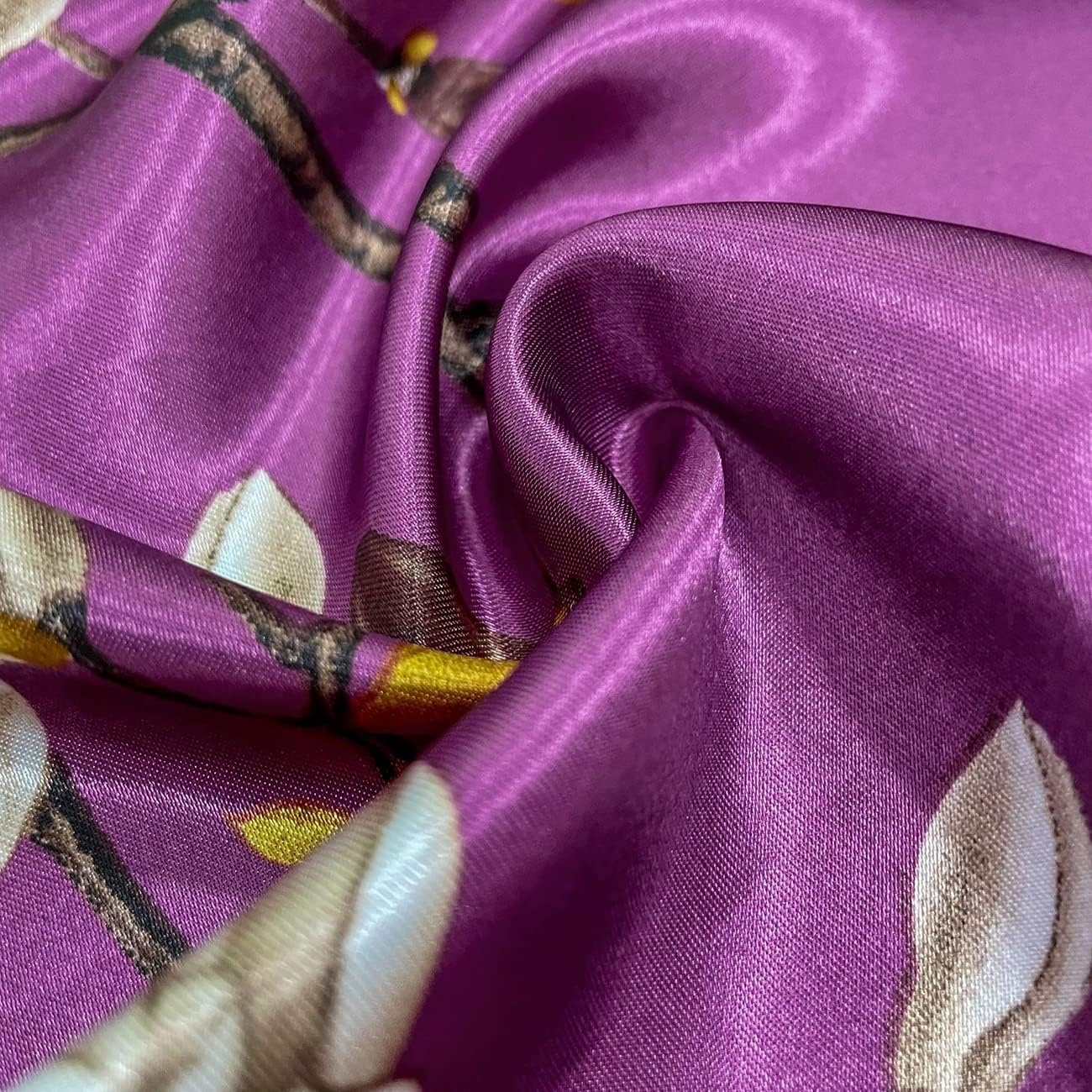 image:imageFAIRYGATE Seide Schal Damen Halstcher Seidentuch Schals Halstuch Seidenschal Scarf Bandana Taschentuch Handgelenk Kopftcher Einheitsgre 78Fdhzl77019