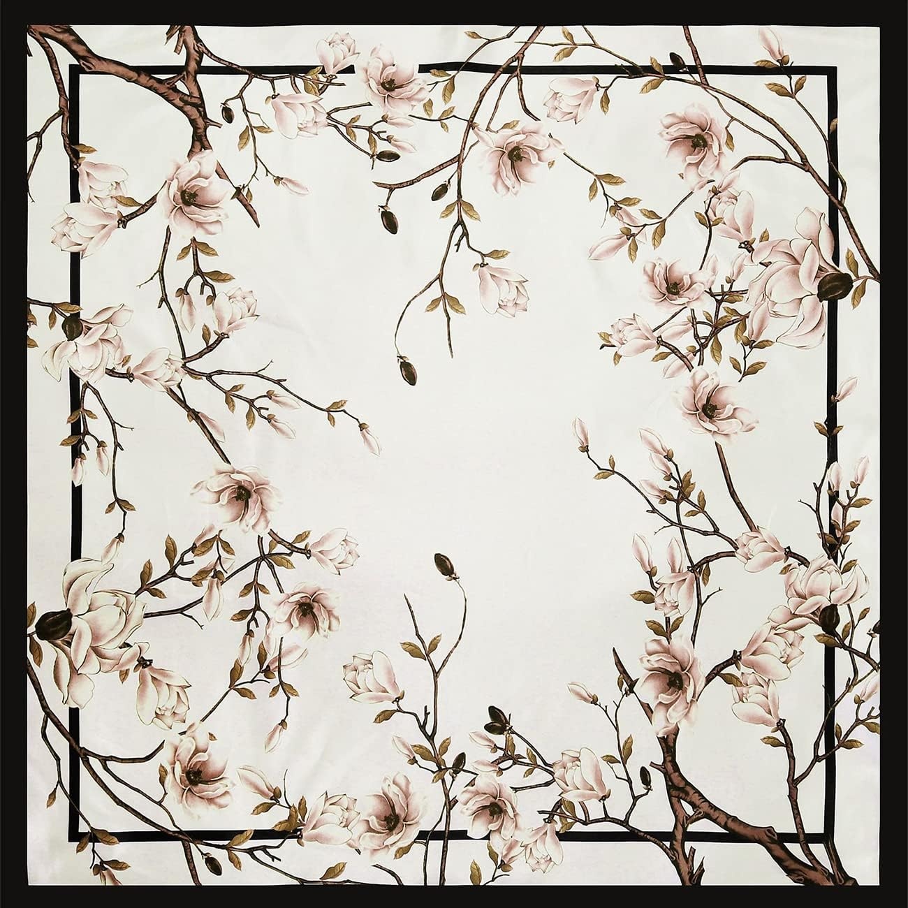 image:imageFAIRYGATE Seide Schal Damen Halstcher Seidentuch Schals Halstuch Seidenschal Scarf Bandana Taschentuch Handgelenk Kopftcher Einheitsgre 78Fdhzl77021