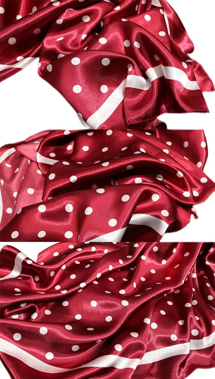 image:imageFAIRYGATE Seide Schal Damen Halstcher Seidentuch Schals Halstuch Seidenschal Scarf Bandana Taschentuch Handgelenk Kopftcher Einheitsgre 78Fdwxa2417