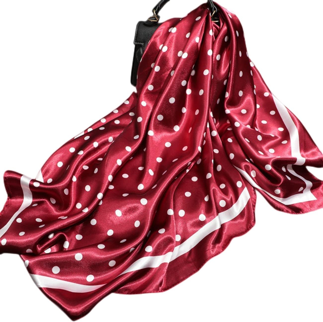 image:imageFAIRYGATE Seide Schal Damen Halstcher Seidentuch Schals Halstuch Seidenschal Scarf Bandana Taschentuch Handgelenk Kopftcher Einheitsgre 78Fdwxa2417