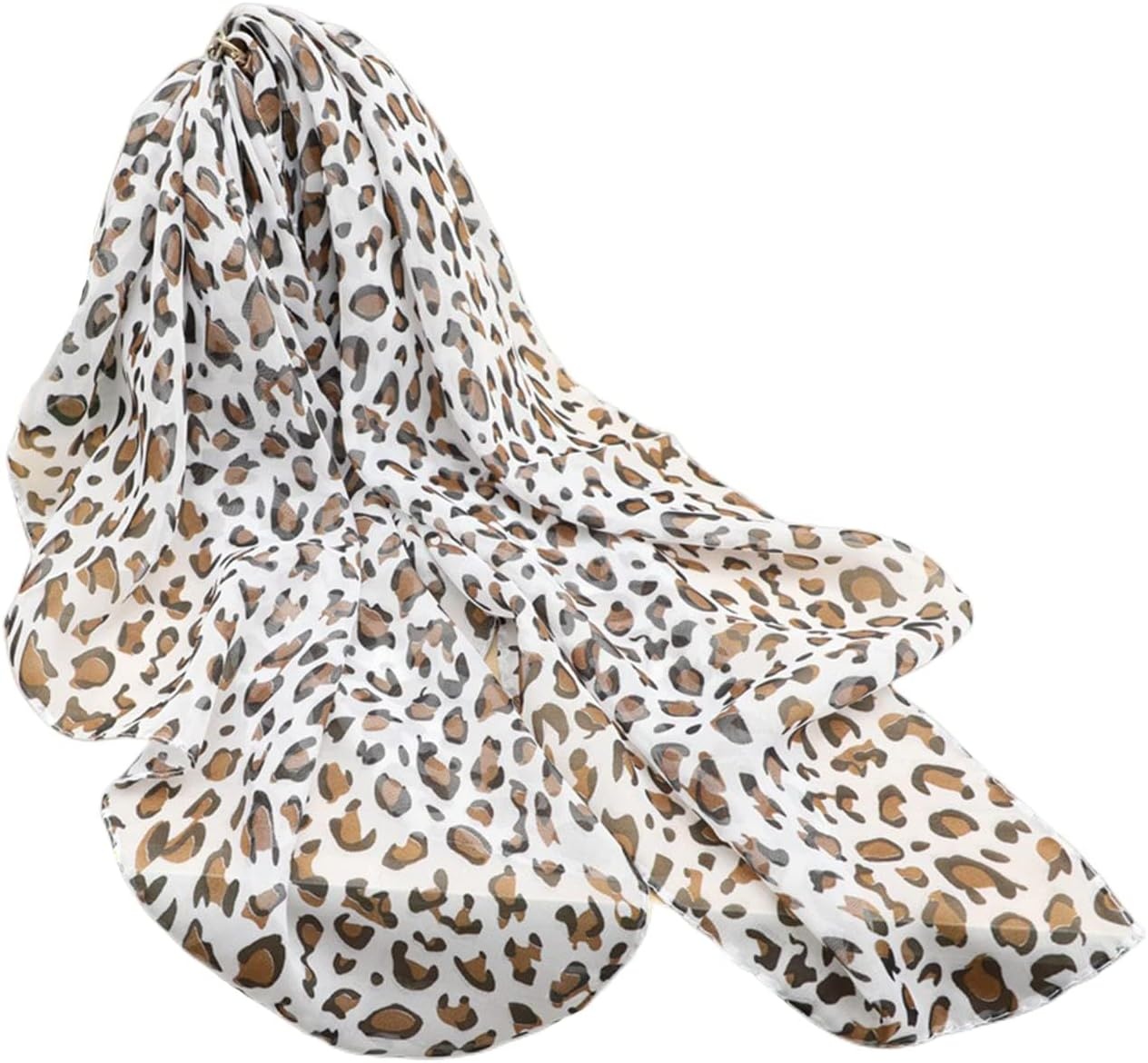 image:imageFAIRYGATE Seidenschal Damen Chiffon Elegante Seidentuch Haare Satintuch Halstuch Bandana Tuch Kopftcher Taschentuch Ansatz Scarf DA27Da2707