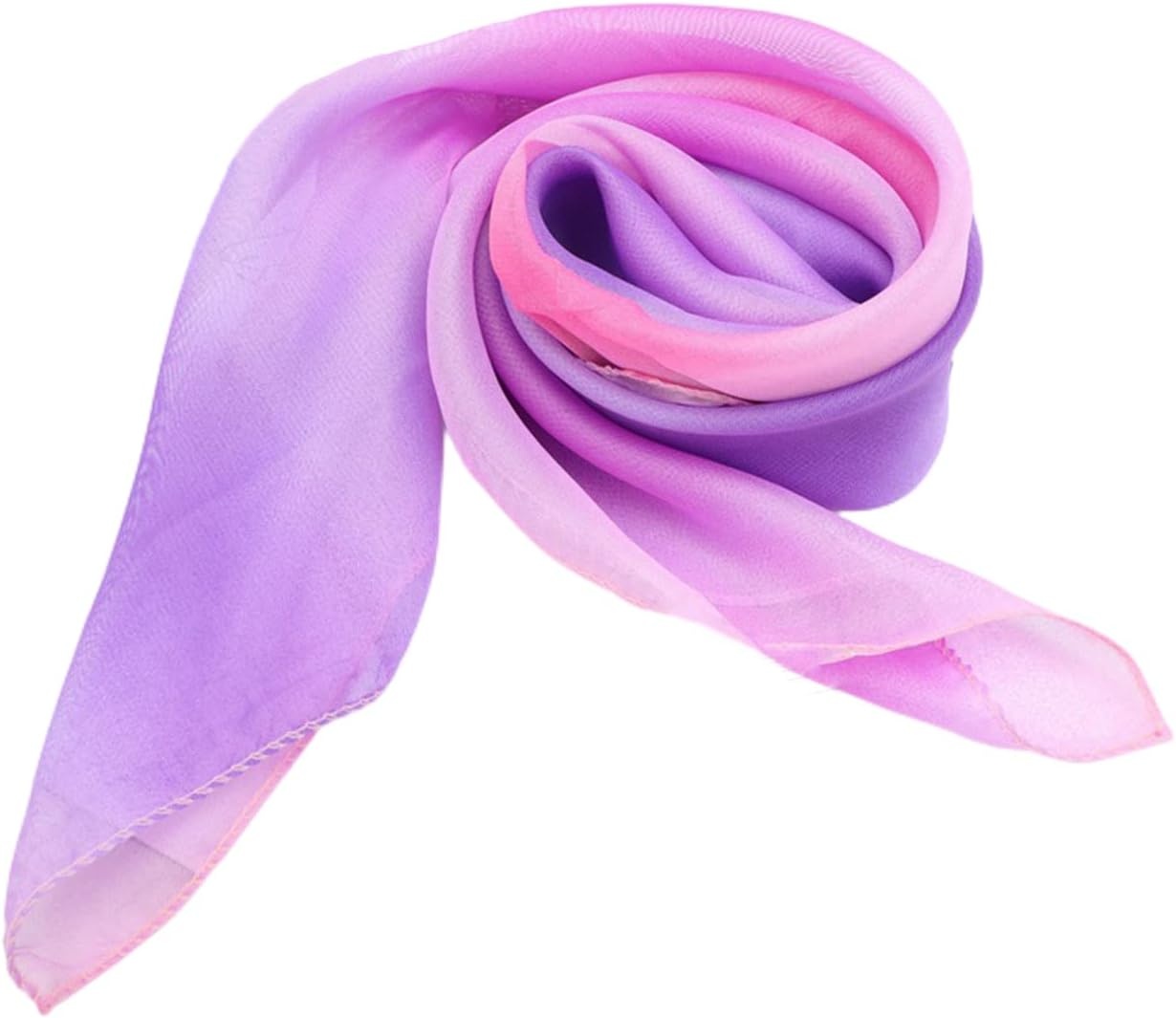 image:imageFAIRYGATE Seidenschal Damen Chiffon Elegante Seidentuch Haare Satintuch Halstuch Bandana Tuch Kopftcher Taschentuch Ansatz Scarf DA27Fdwxa2623