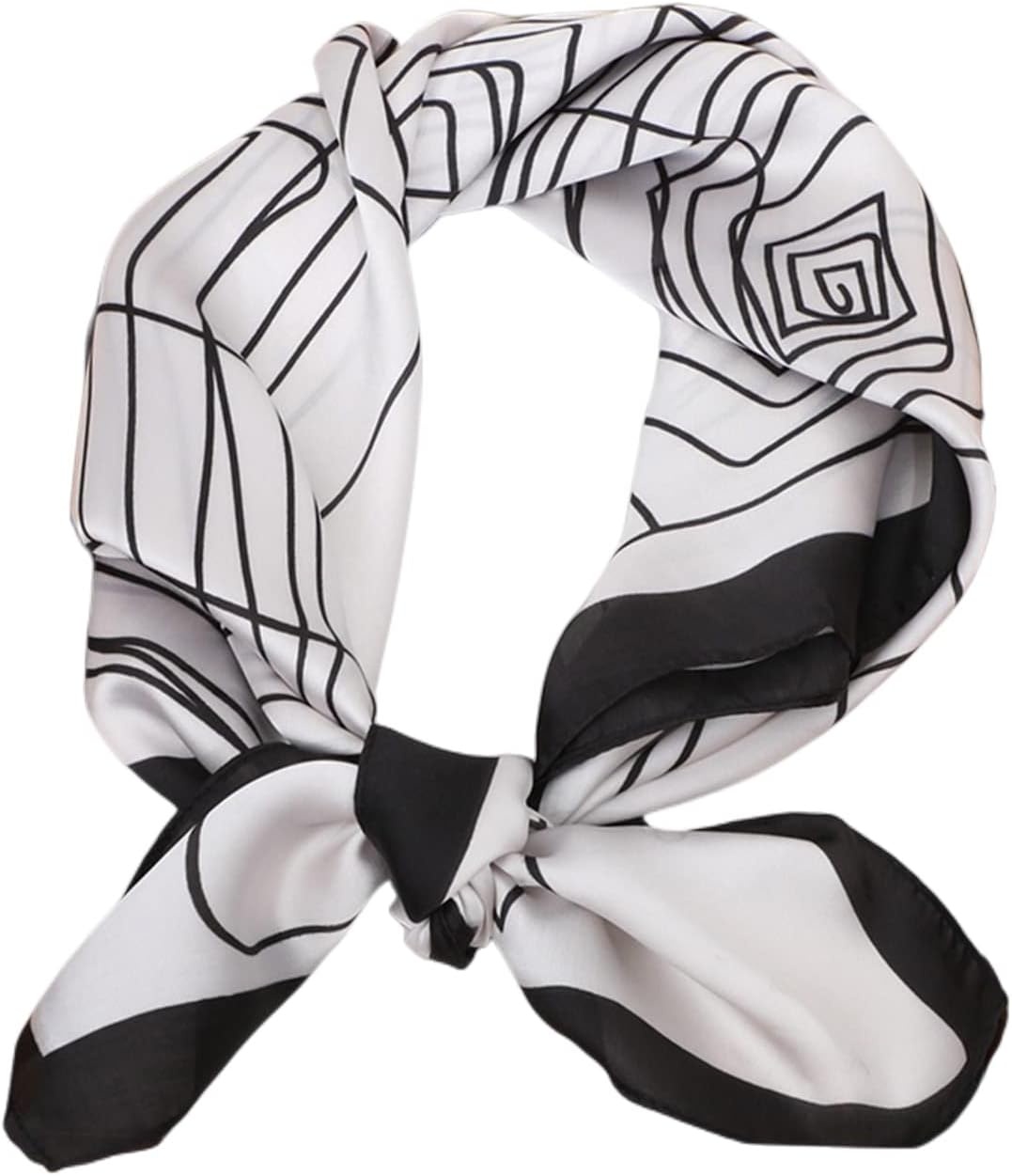 image:imageFAIRYGATE Seidentuch Damen Seidentuch Seide Leicht Seidenschal Bandana Halstuch Kopftuch Elegante Schal Tuch Geschenk fr Frauen DA21Da2111