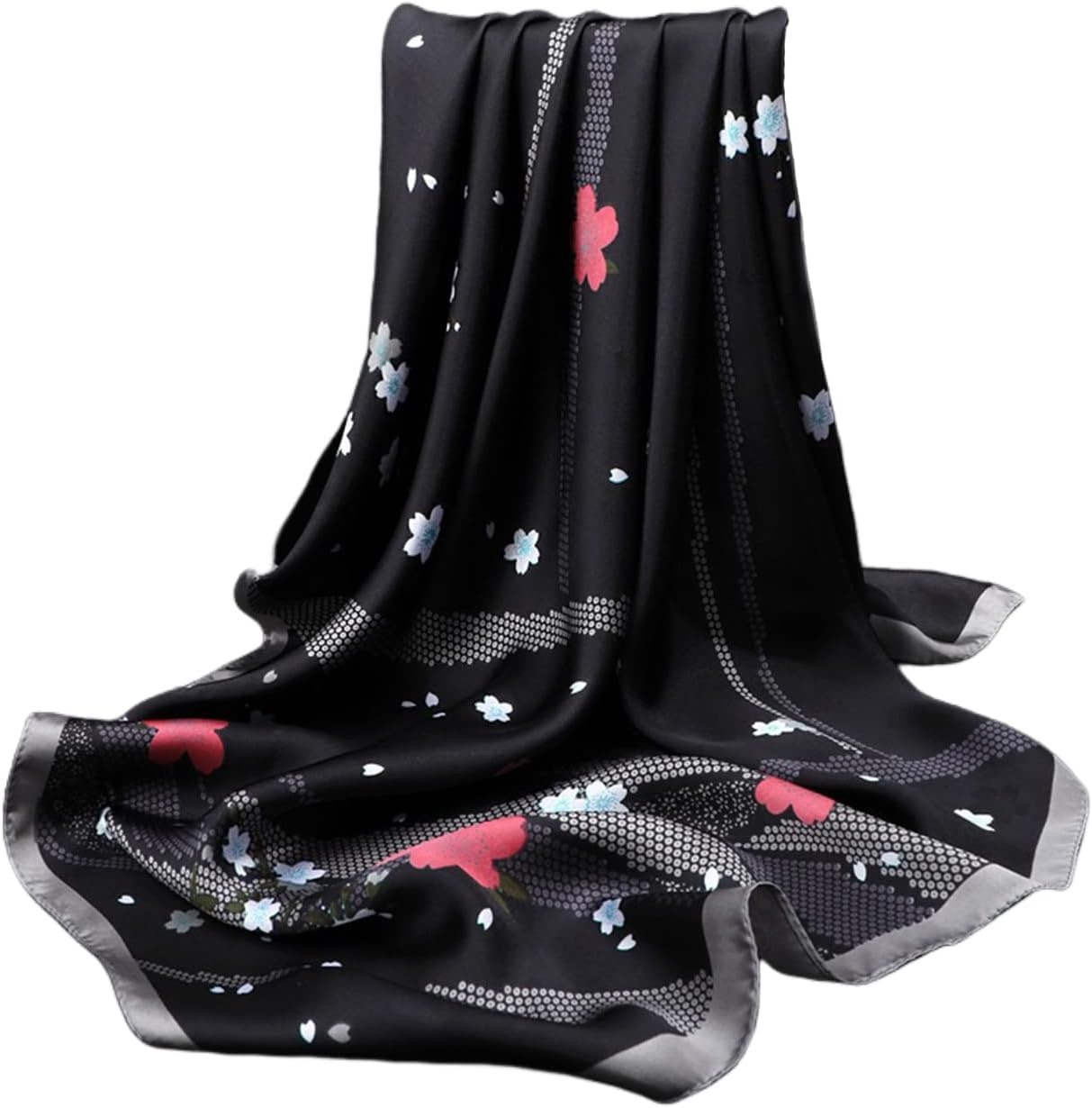 image:imageFAIRYGATE Seidentuch Damen Seidentuch Seide Leicht Seidenschal Bandana Halstuch Kopftuch Elegante Schal Tuch Geschenk fr Frauen DA21Da2118