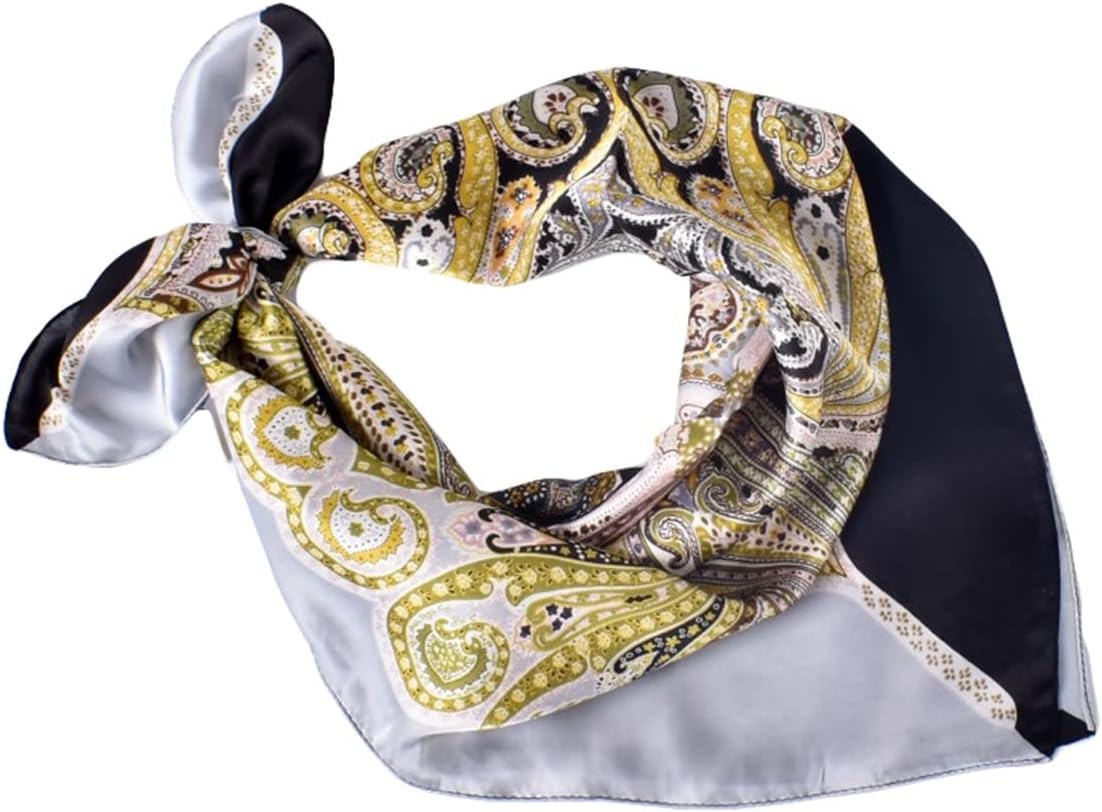 image:imageFAIRYGATE Seidentuch Damen Seidentuch Seide Leicht Seidenschal Bandana Halstuch Kopftuch Elegante Schal Tuch Geschenk fr Frauen DA21Fdgh94007