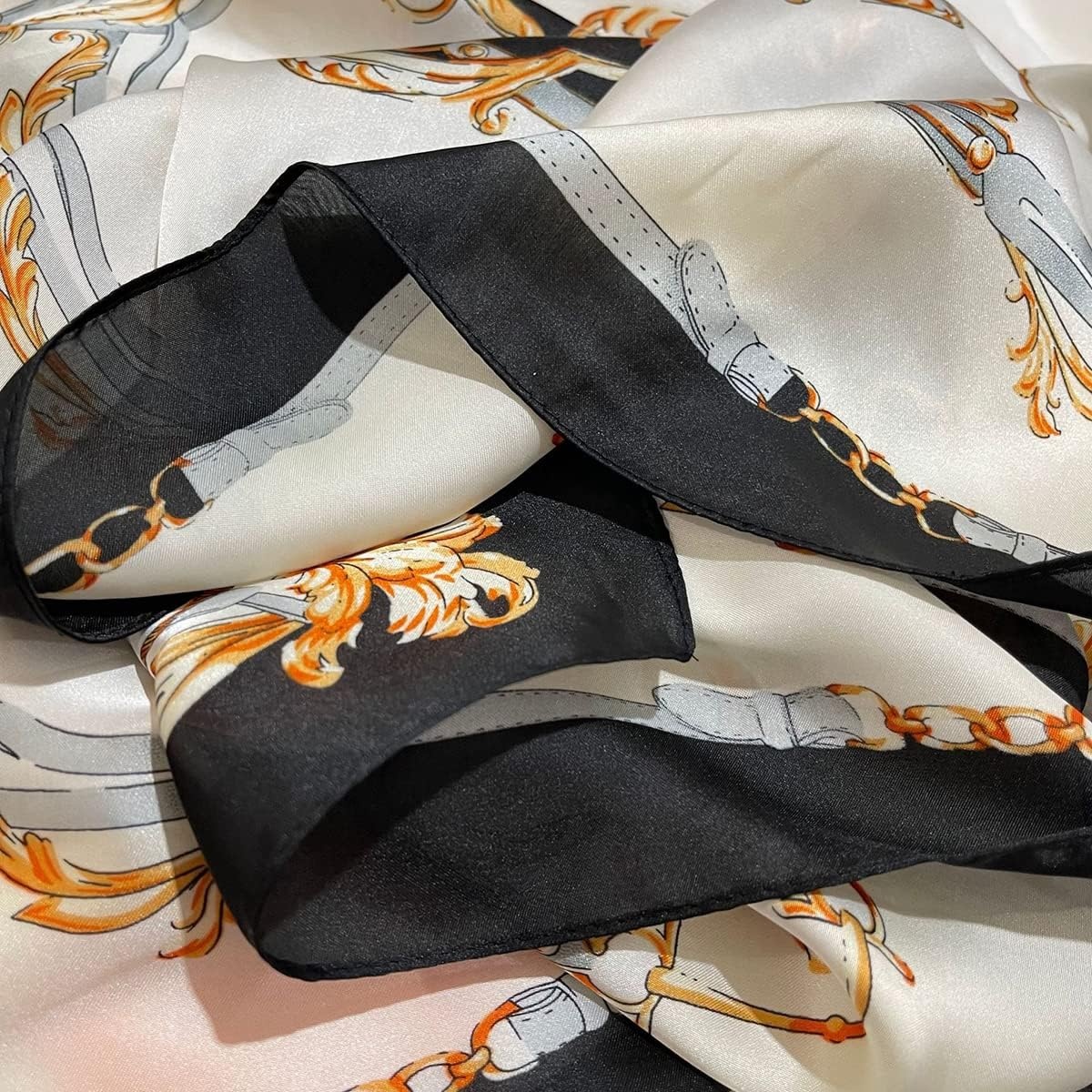 image:imageFAIRYGATE Seidentuch Damen Seidentuch Seide Leicht Seidenschal Bandana Halstuch Kopftuch Elegante Schal Tuch Geschenk fr Frauen DA21Fdgh96010