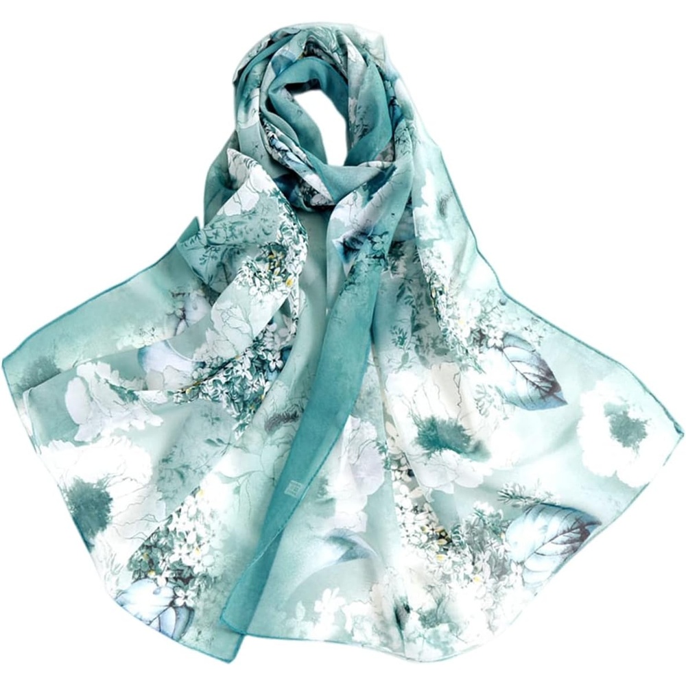 image:imageFAIRYGATE Chiffon Retro Schal Damen Leichtes Halstuch Seiden Chiffon Halstuch fr Mdchen Frauen Halstuch Kopftuch39014