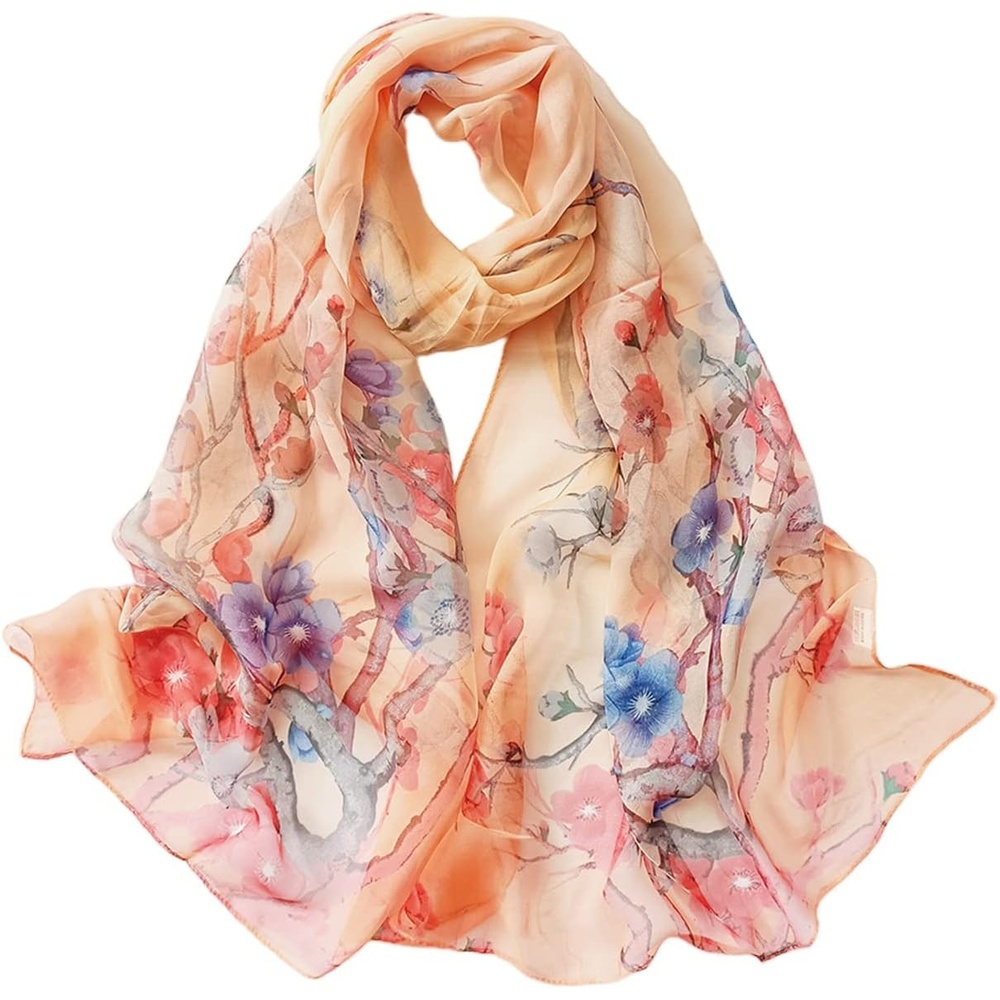 image:imageFAIRYGATE Chiffon Schal Damen Stola Halstuch Tuch fr Sommer Herbst Winter Ganzjhrig Schals amp Tcher50018