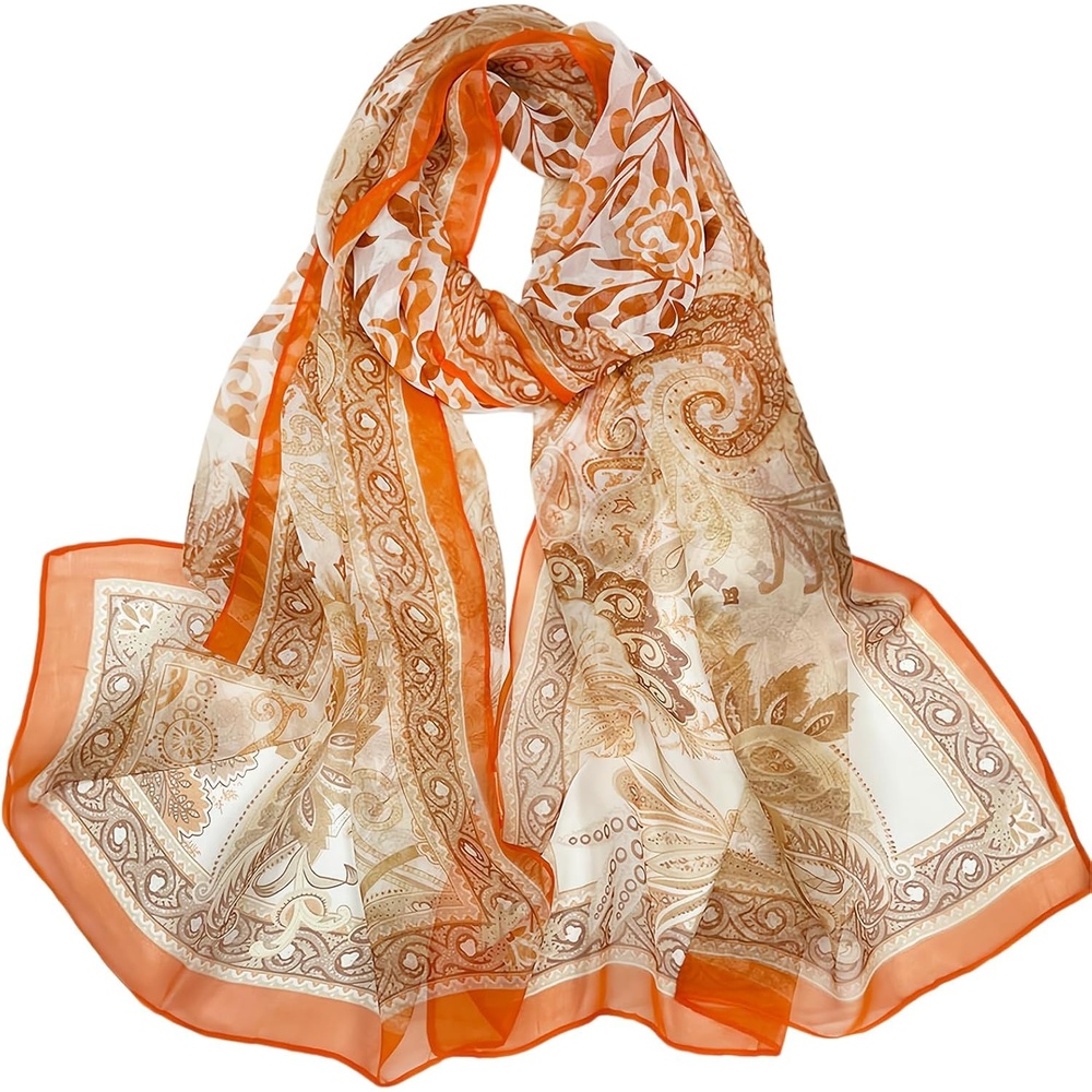 image:imageFAIRYGATE Chiffon Schal Damen Stola Halstuch Tuch fr Sommer Herbst Winter Ganzjhrig Schals amp TcherFDKR50044
