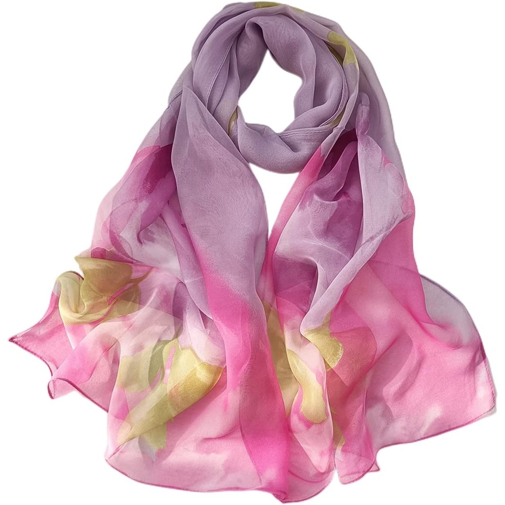 image:imageFAIRYGATE Chiffon Schal Damen Stola Halstuch Tuch fr Sommer Herbst Winter Ganzjhrig Schals amp TcherFdkra4618
