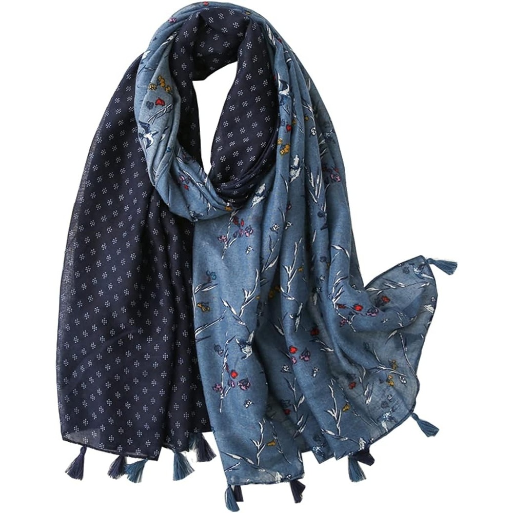 image:imageFAIRYGATE Damen Schal Halstcher fr Frauen Kopftuch Umschlagtuch Viskose Schals Tuch Stola Stolen Wrap Shawl Halstuch 00010234