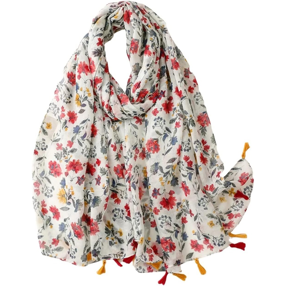 image:imageFAIRYGATE Damen Schal Halstcher fr Frauen Kopftuch Umschlagtuch Viskose Schals Tuch Stola Stolen Wrap Shawl Halstuch 0001Fdyt18240