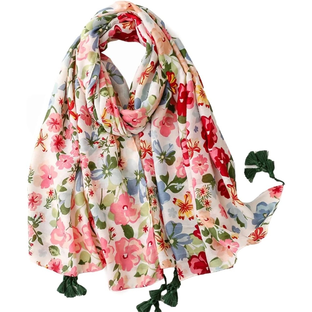 image:imageFAIRYGATE Damen Schal Halstcher fr Frauen Kopftuch Umschlagtuch Viskose Schals Tuch Stola Stolen Wrap Shawl Halstuch 0001Fdyt810007