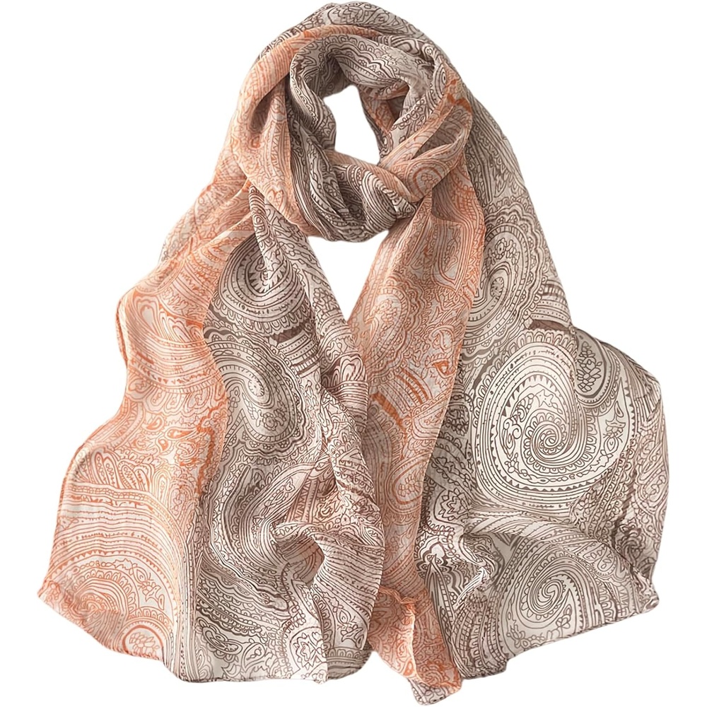 image:imageFAIRYGATE Schal Damen Halstcher Tuch Kopftuch Halstuch Schals Tcher Stola Weiches und Bequemes Georgette Material Vielseitig und Multifunktional B72FDKRA5239