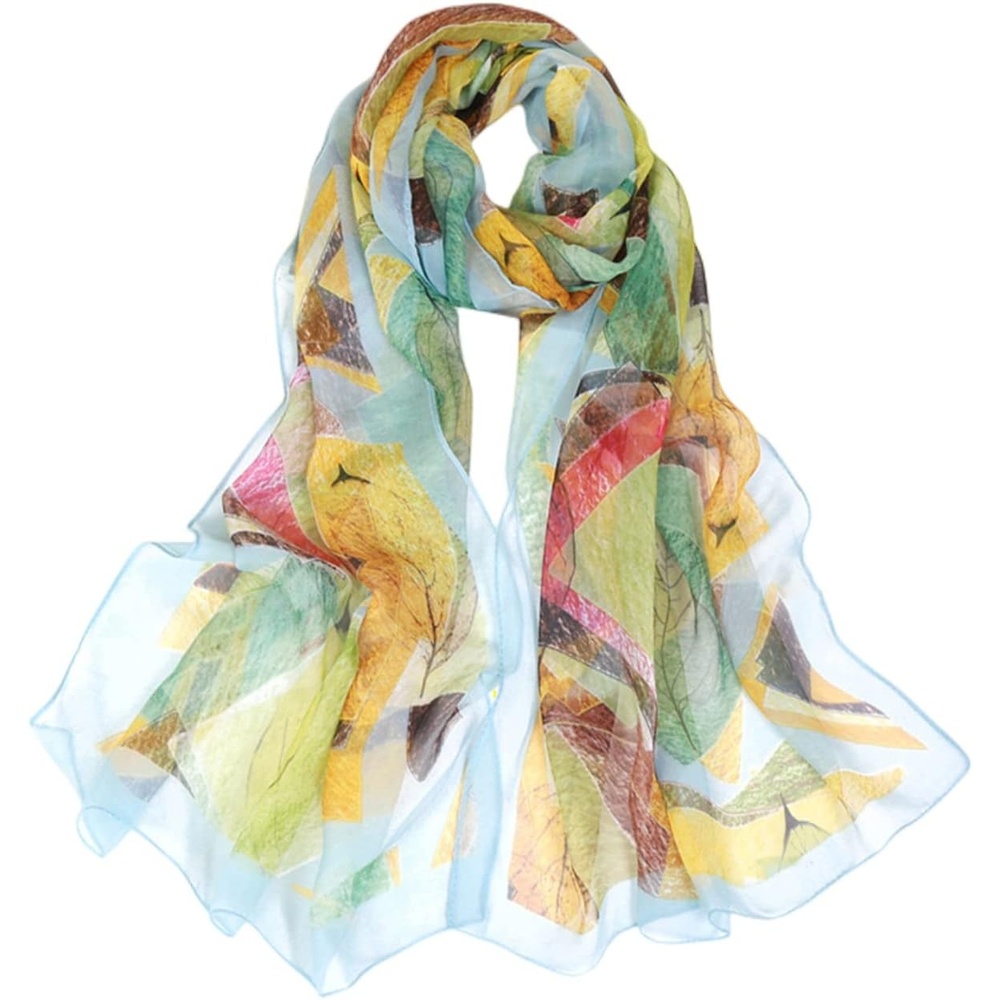 image:imageFAIRYGATE Schal Damen Halstcher Tuch Kopftuch Halstuch Schals Tcher Stola Weiches und Bequemes Georgette Material Vielseitig und Multifunktional B72Fdkra4721