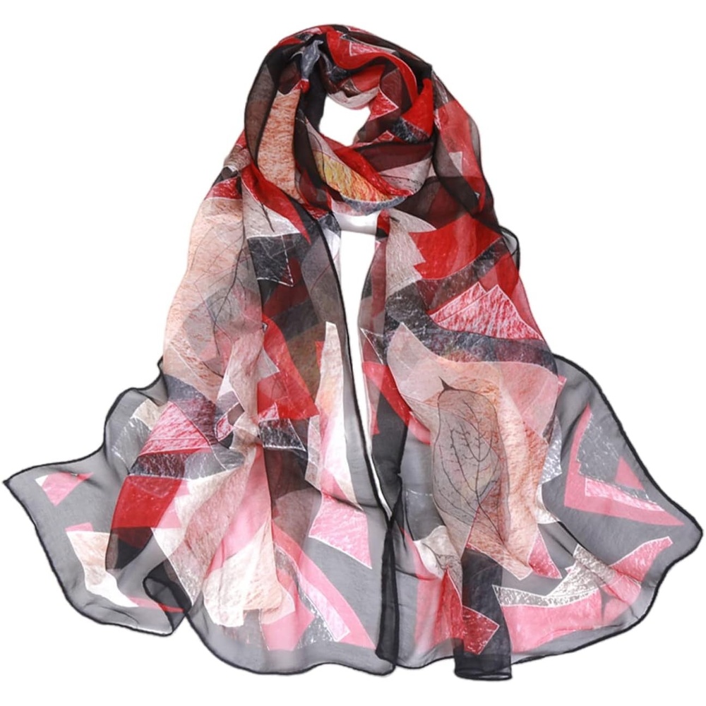 image:imageFAIRYGATE Schal Damen Halstcher Tuch Kopftuch Halstuch Schals Tcher Stola Weiches und Bequemes Georgette Material Vielseitig und Multifunktional B72Fdkra4719