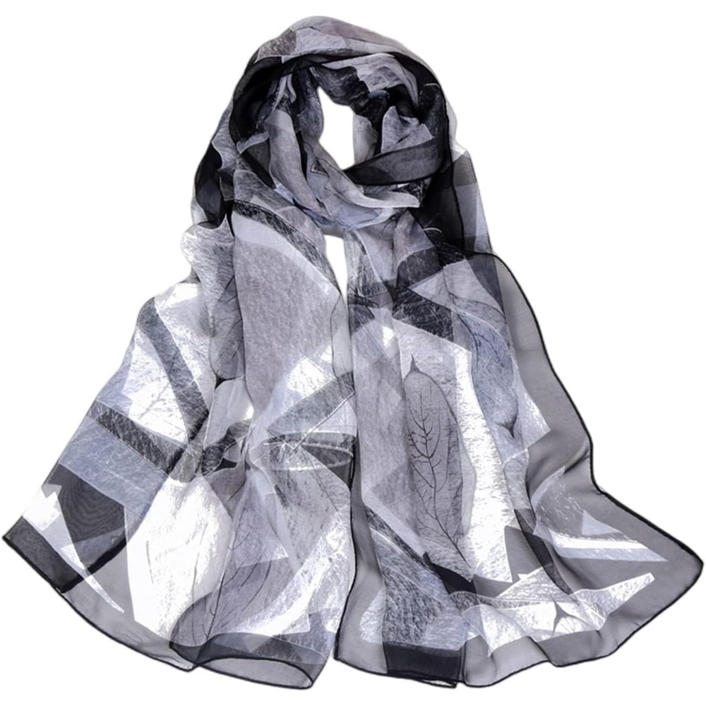 image:imageFAIRYGATE Schal Damen Halstcher Tuch Kopftuch Halstuch Schals Tcher Stola Weiches und Bequemes Georgette Material Vielseitig und Multifunktional B72Fdkra4718