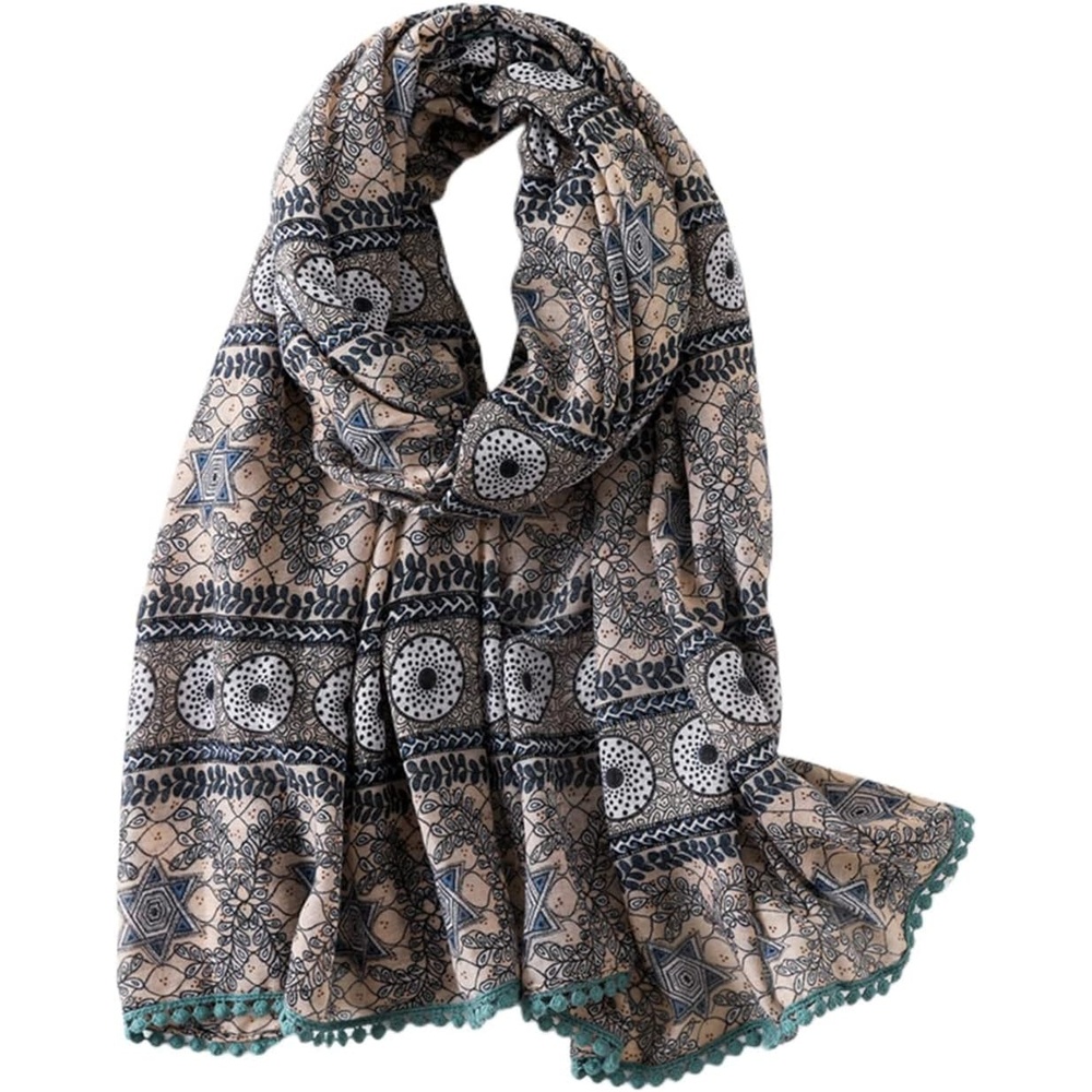image:imageFAIRYGATE Schal Damen Mode Oversize Deckenschal mit Fransen XXL Schals amp Tcher fr FrauenFdyt05015