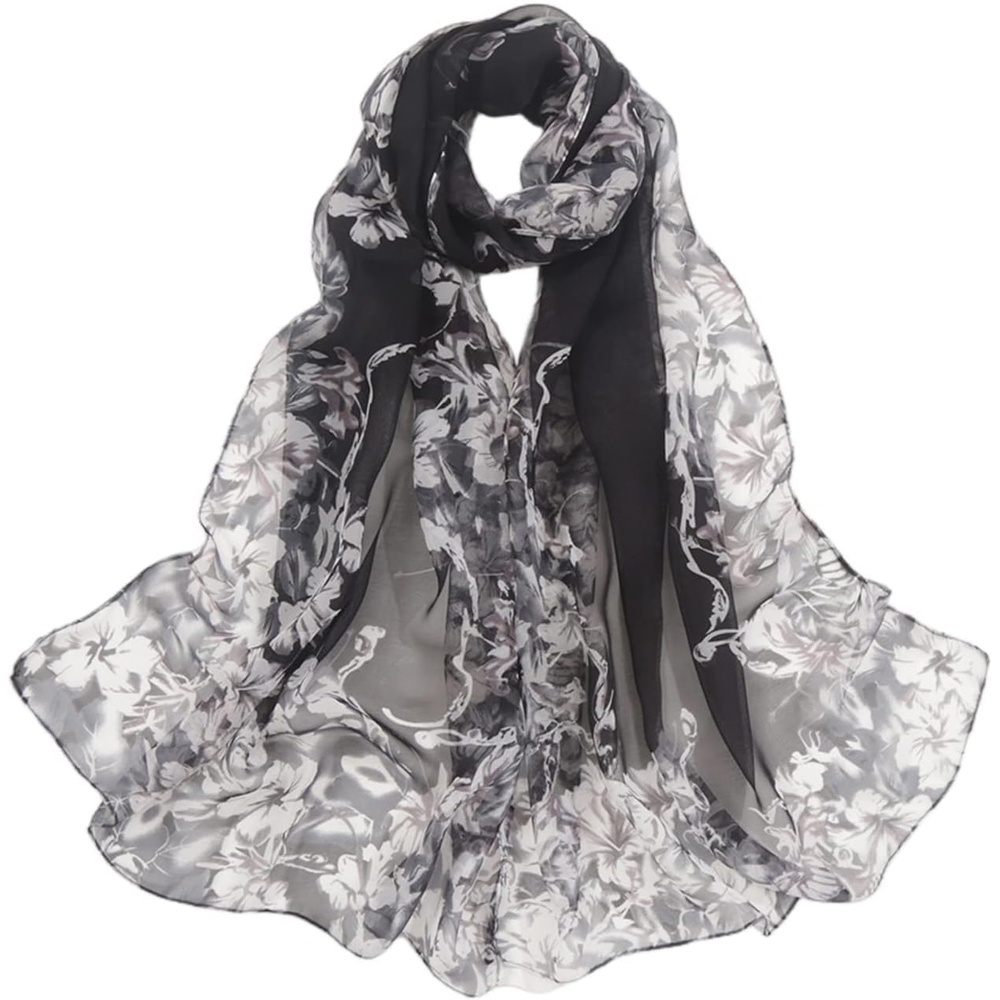 image:imageFAIRYGATE Schals amp Tcher fr Damen Modischer Damen Schal Stola Halstuch Tuch aus Chiffon fr Frhling Sommer Ganzjhrig51018