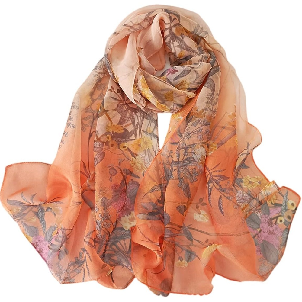 image:imageFAIRYGATE Schals amp Tcher fr Damen Modischer Damen Schal Stola Halstuch Tuch aus Chiffon fr Frhling Sommer Ganzjhrig51029