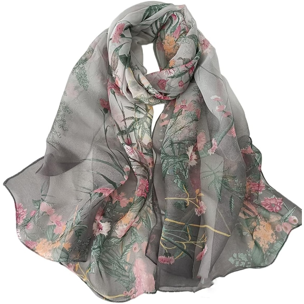 image:imageFAIRYGATE Schals amp Tcher fr Damen Modischer Damen Schal Stola Halstuch Tuch aus Chiffon fr Frhling Sommer Ganzjhrig51032
