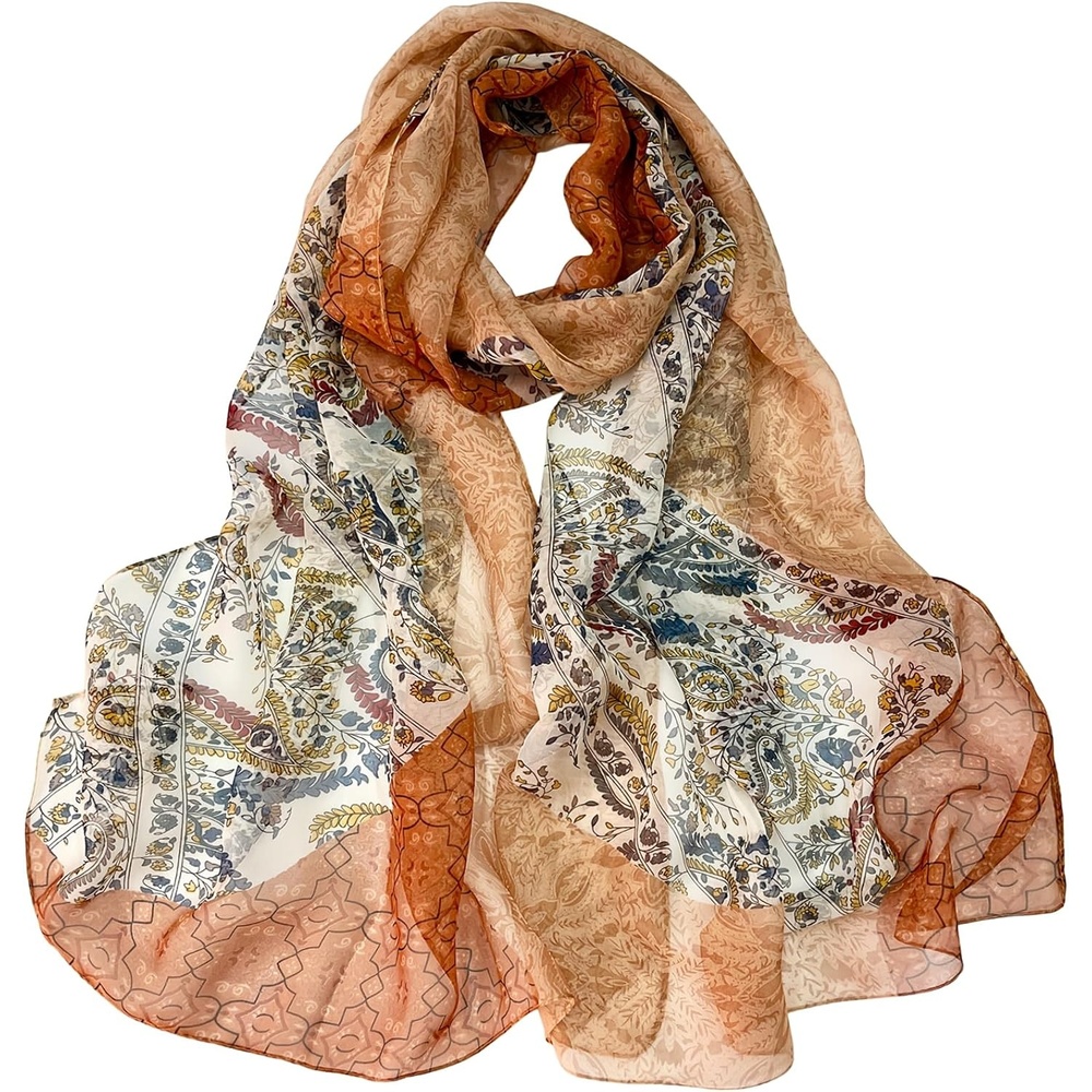image:imageFAIRYGATE Schals amp Tcher fr Damen Modischer Damen Schal Stola Halstuch Tuch aus Chiffon fr Frhling Sommer GanzjhrigFDKRA5234
