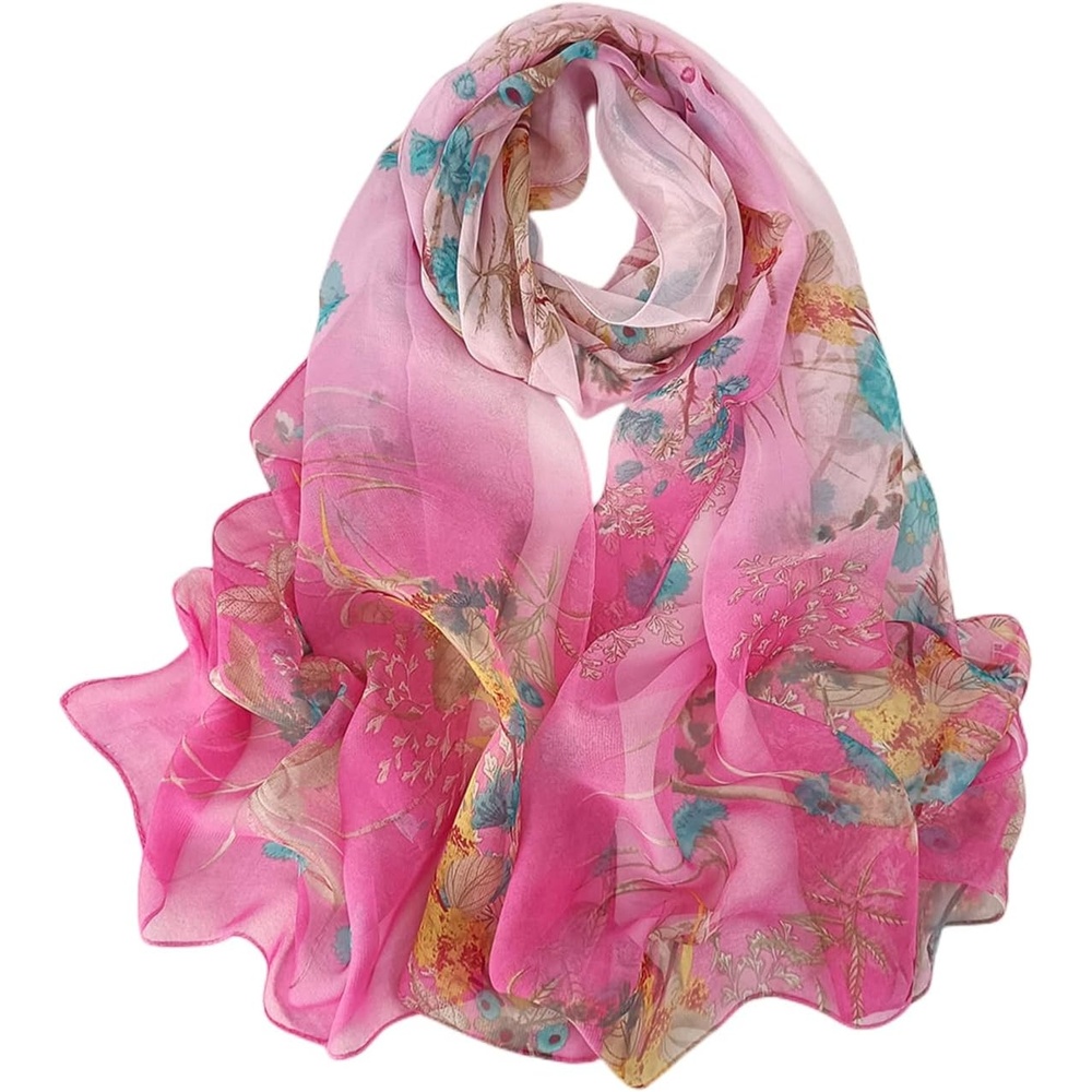 image:imageFAIRYGATE Schals amp Tcher fr Damen Seidenschals Damen Leicht Seidentuch Chiffon Silk Schal Halstuch Tuch Geschenk Frauen 20A41DA4122