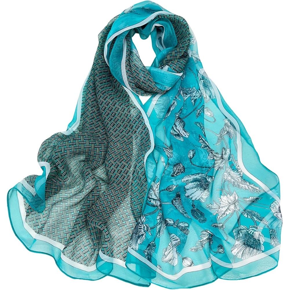 image:imageFAIRYGATE Schals amp Tcher fr Damen Seidenschals Damen Leicht Seidentuch Chiffon Silk Schal Halstuch Tuch Geschenk Frauen 20A41FDKRA5132