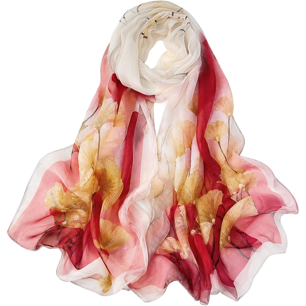 image:imageFAIRYGATE Schals amp Tcher fr Damen Seidenschals Damen Leicht Seidentuch Chiffon Silk Schal Halstuch Tuch Geschenk Frauen 20A41FDKRA5133