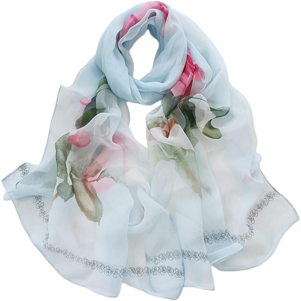 image:imageFAIRYGATE Schals amp Tcher fr Damen Seidenschals Damen Leicht Seidentuch Chiffon Silk Schal Halstuch Tuch Geschenk Frauen 20A41Fdkra5118