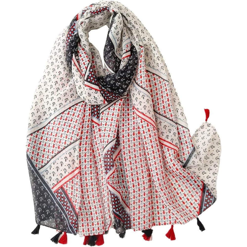 image:imageFAIRYGATE Schals amp Tcher fr Damen mit Quasten Fransen Stola fr Eltern69008