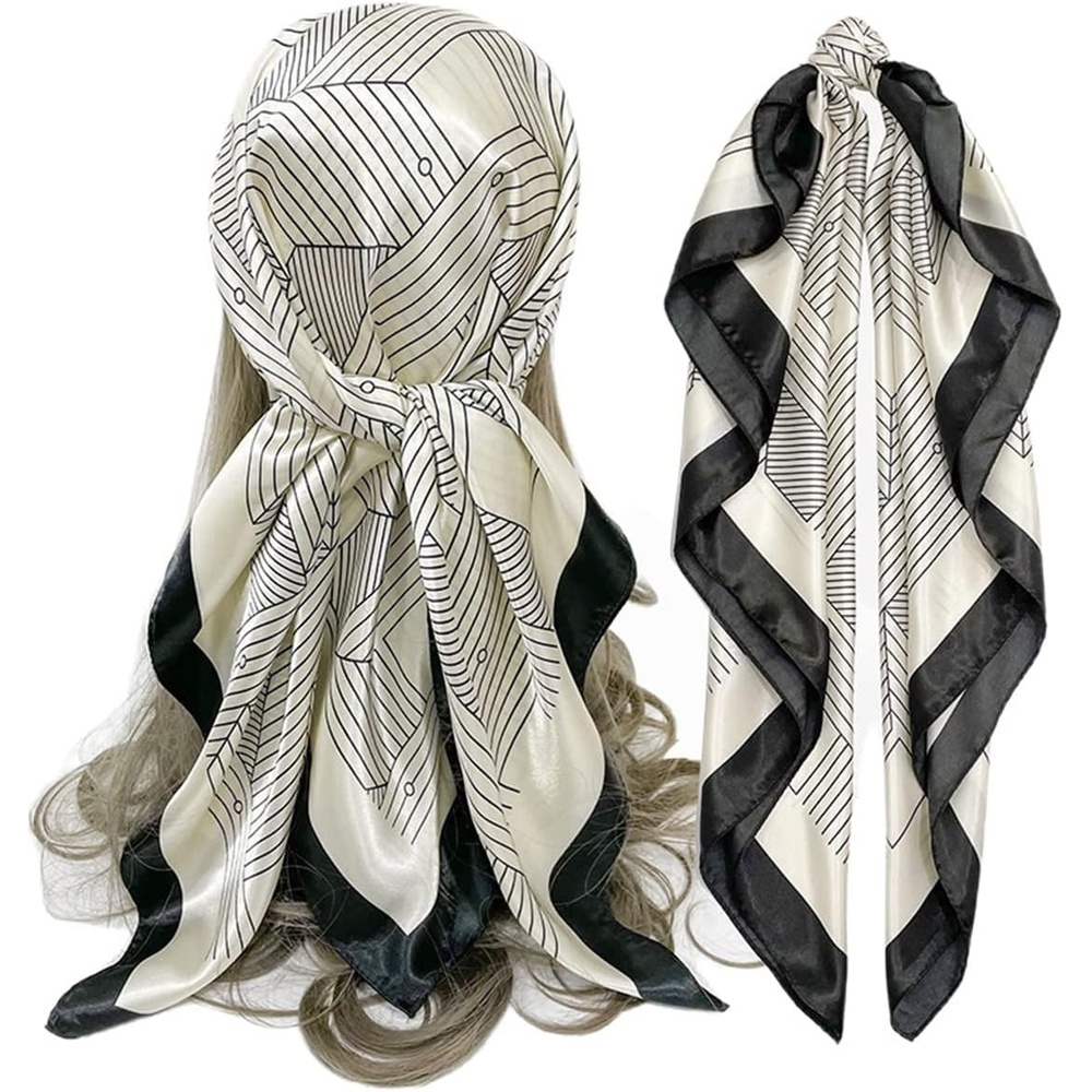 image:imageFAIRYGATE Seide Schal Damen Halstcher Seidentuch Schals Halstuch Seidenschal Scarf Bandana Taschentuch Handgelenk Kopftcher Einheitsgre 7878015