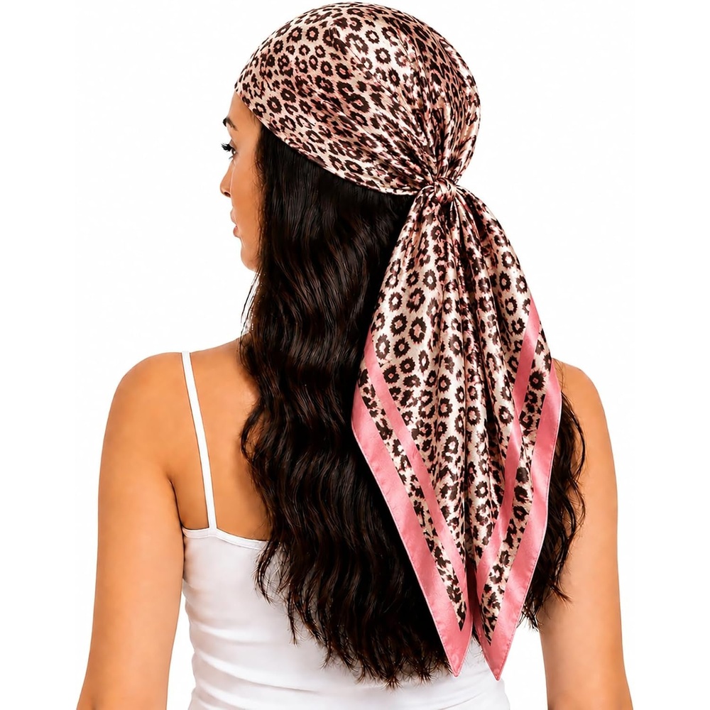 image:imageFAIRYGATE Seide Schal Damen Halstcher Seidentuch Schals Halstuch Seidenschal Scarf Bandana Taschentuch Handgelenk Kopftcher Einheitsgre 78Fdwxa2423