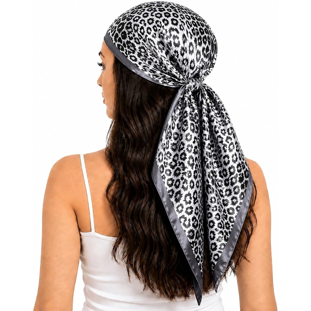 image:imageFAIRYGATE Seide Schal Damen Halstcher Seidentuch Schals Halstuch Seidenschal Scarf Bandana Taschentuch Handgelenk Kopftcher Einheitsgre 78Fdwxa2424