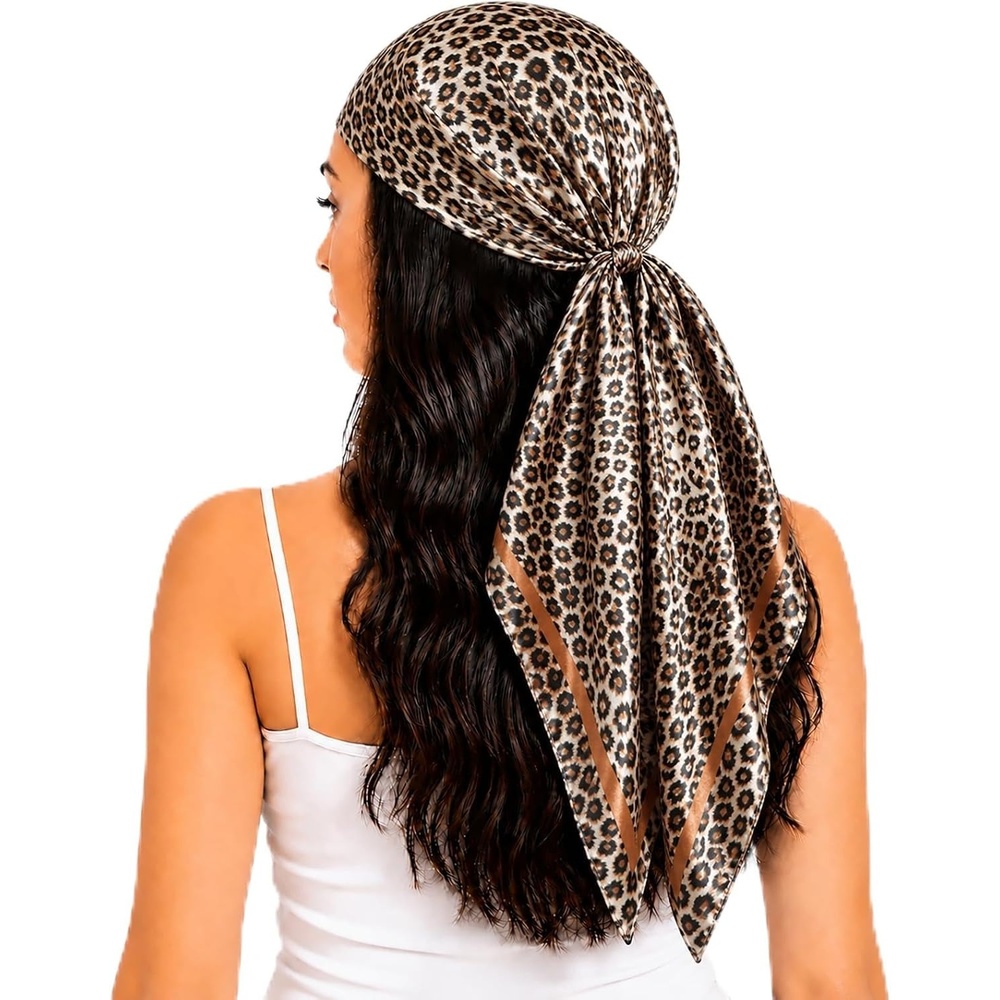 image:imageFAIRYGATE Seide Schal Damen Halstcher Seidentuch Schals Halstuch Seidenschal Scarf Bandana Taschentuch Handgelenk Kopftcher Einheitsgre 78Fdwxa2425
