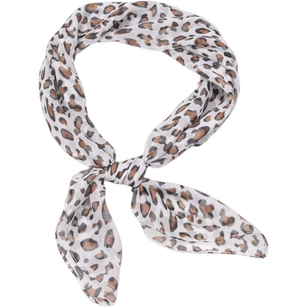image:imageFAIRYGATE Seidenschal Damen Chiffon Elegante Seidentuch Haare Satintuch Halstuch Bandana Tuch Kopftcher Taschentuch Ansatz Scarf DA27Da2707