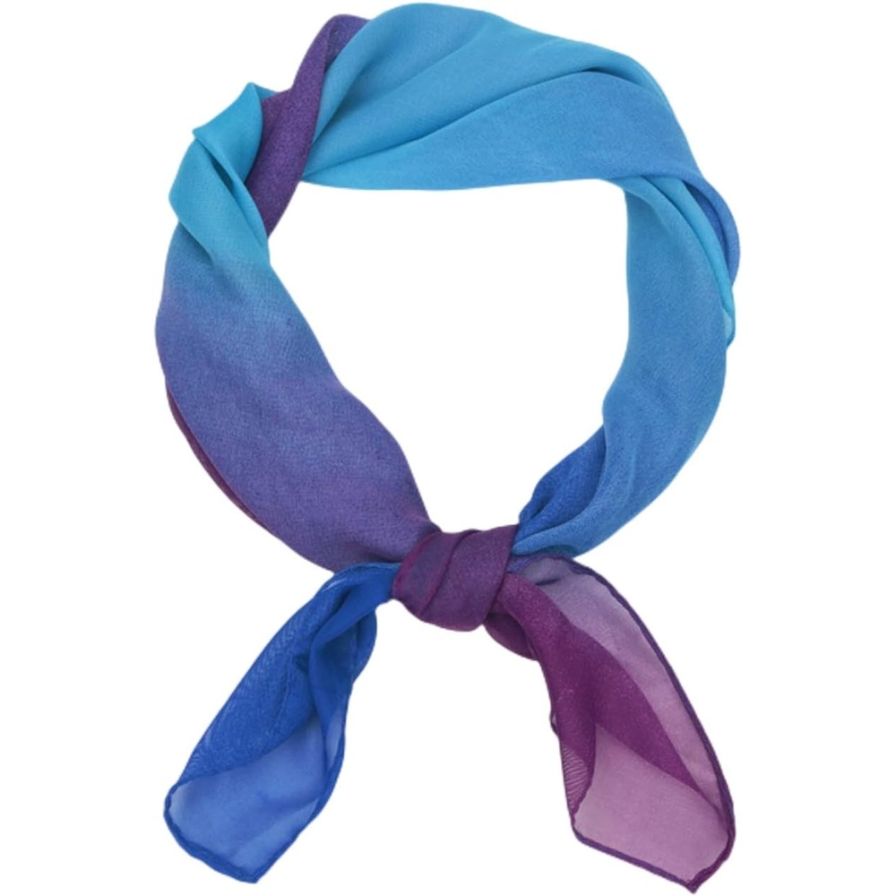 image:imageFAIRYGATE Seidenschal Damen Chiffon Elegante Seidentuch Haare Satintuch Halstuch Bandana Tuch Kopftcher Taschentuch Ansatz Scarf DA27Da2717