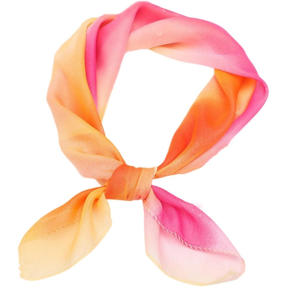 image:imageFAIRYGATE Seidenschal Damen Chiffon Elegante Seidentuch Haare Satintuch Halstuch Bandana Tuch Kopftcher Taschentuch Ansatz Scarf DA27Fdwxa2621