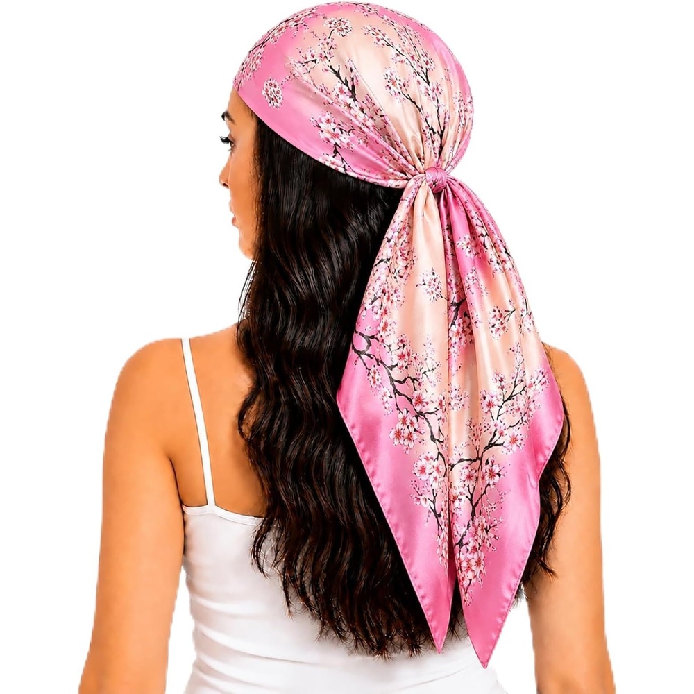 image:imageFAIRYGATE Seidentuch Damen Seidentuch Seide Leicht Seidenschal Bandana Halstuch Kopftuch Elegante Schal Tuch Geschenk fr Frauen DA21Da2107