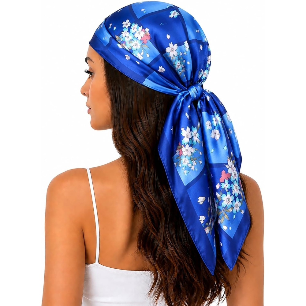 image:imageFAIRYGATE Seidentuch Damen Seidentuch Seide Leicht Seidenschal Bandana Halstuch Kopftuch Elegante Schal Tuch Geschenk fr Frauen DA21Da2114