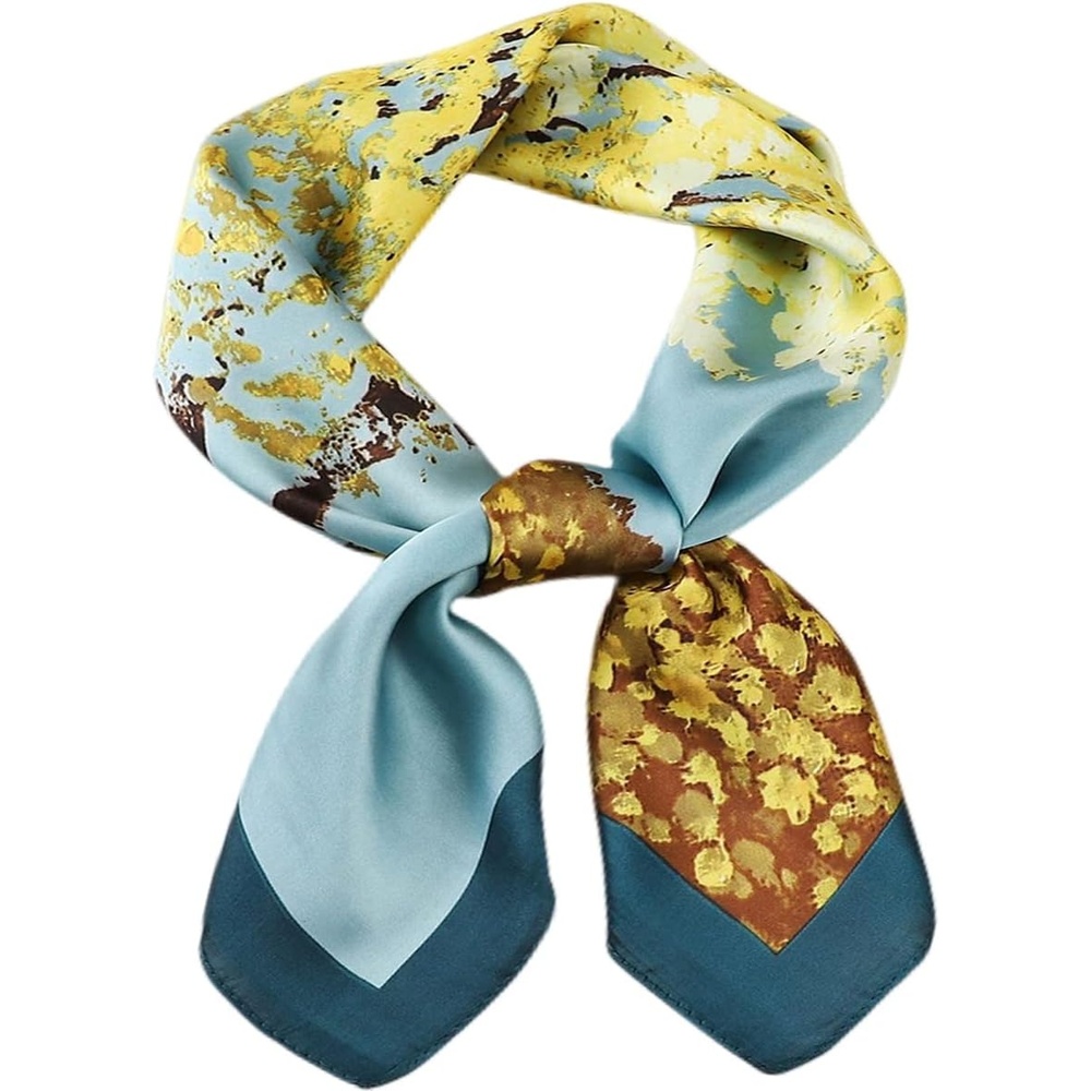 image:imageFAIRYGATE Seidentuch Damen Seidentuch Seide Leicht Seidenschal Bandana Halstuch Kopftuch Elegante Schal Tuch Geschenk fr Frauen DA21Fdas29011