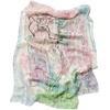 FAIRYGATE Chiffon Retro Schal Damen Leichtes Halstuch Seiden Chiffon Halstuch für Mädchen Frauen Halstuch Kopftuch(39007)